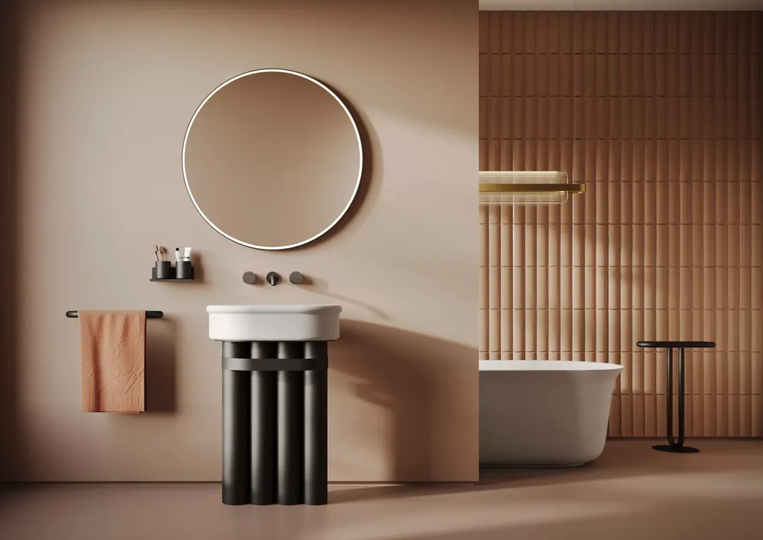 Art Ceram Collezione di strutture freestanding in metallo