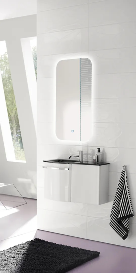 burgbad Serie Sinea 1.0 для гостевой ванной комнаты