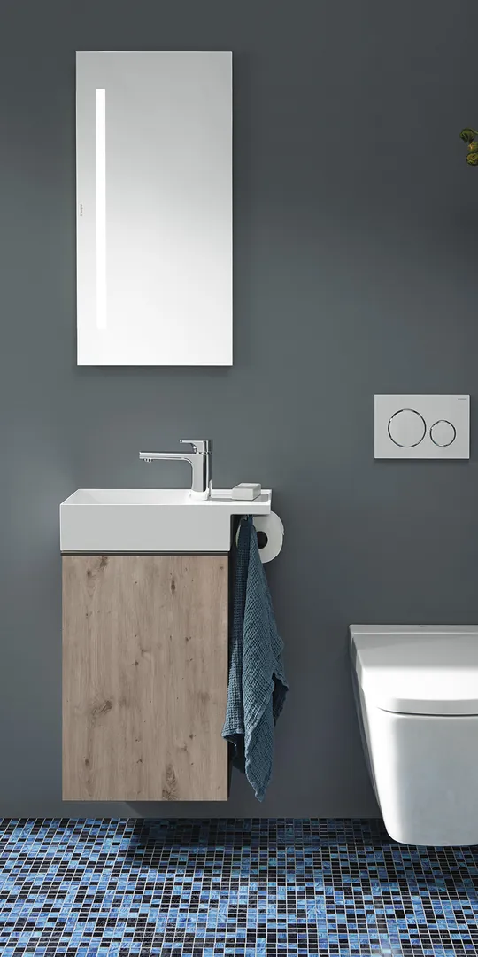 burgbad Serie Yumo для гостевой ванной комнаты