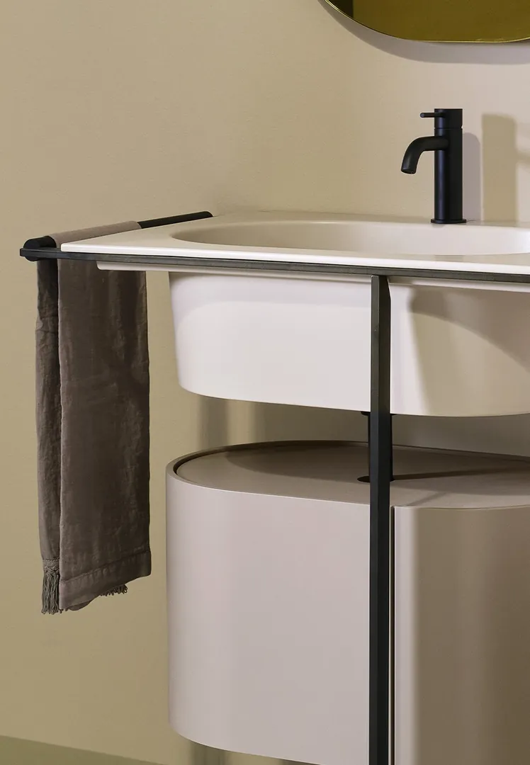 Cielo Умывальник Kyros с тумбой