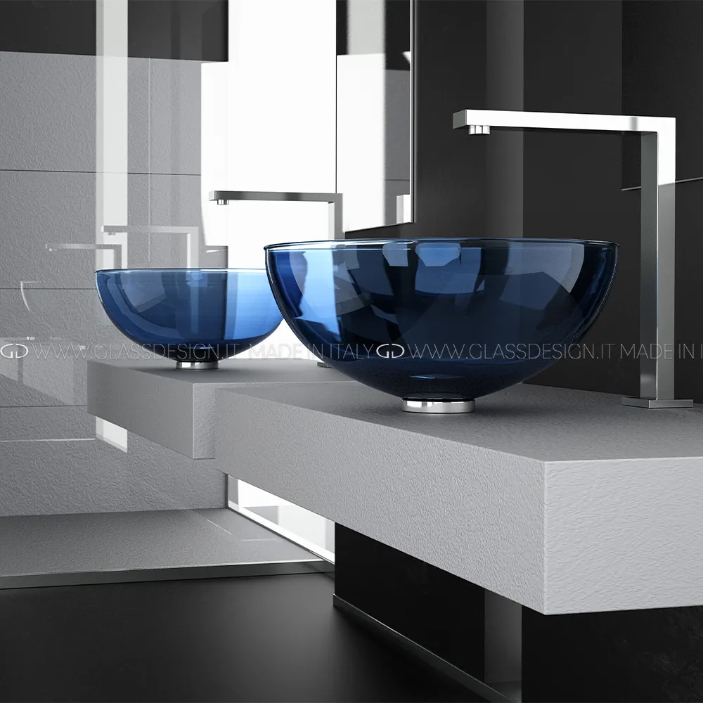 Glass Design Laguna Murano Blue