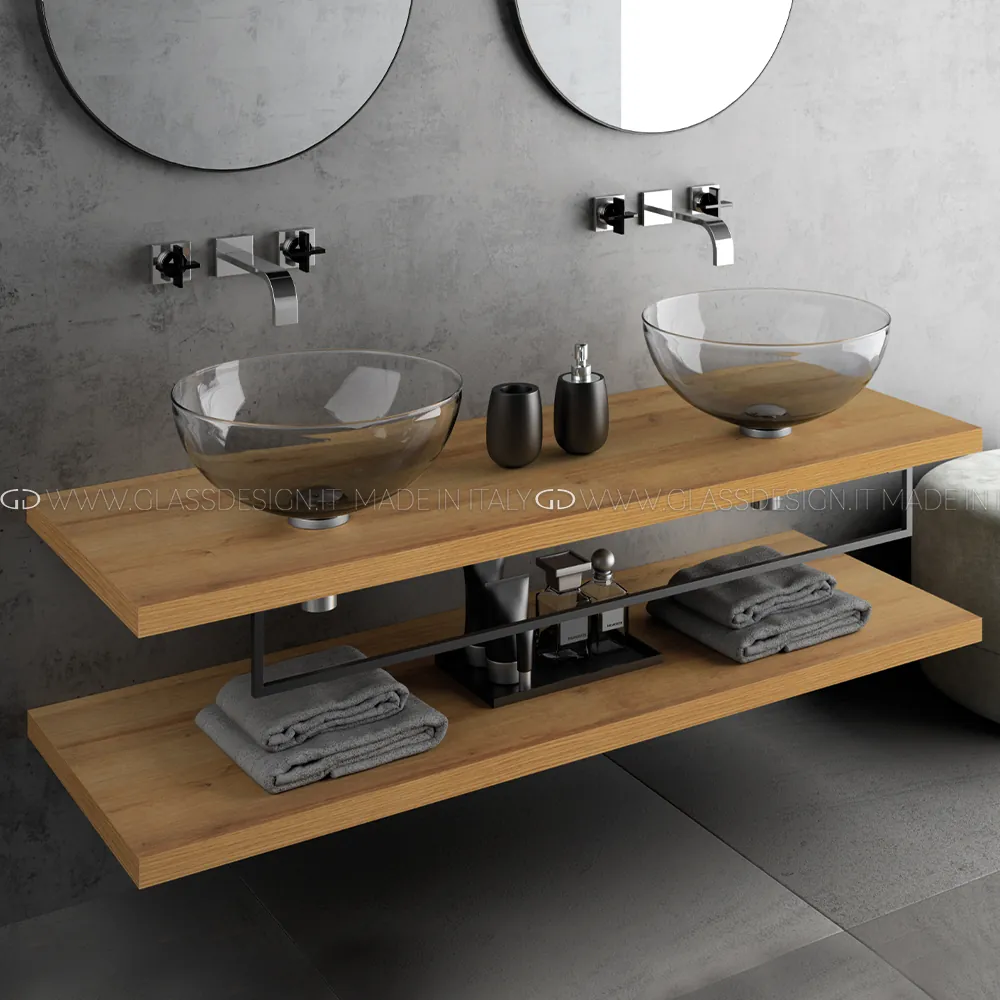 Glass Design Laguna Murano Deep Smoke