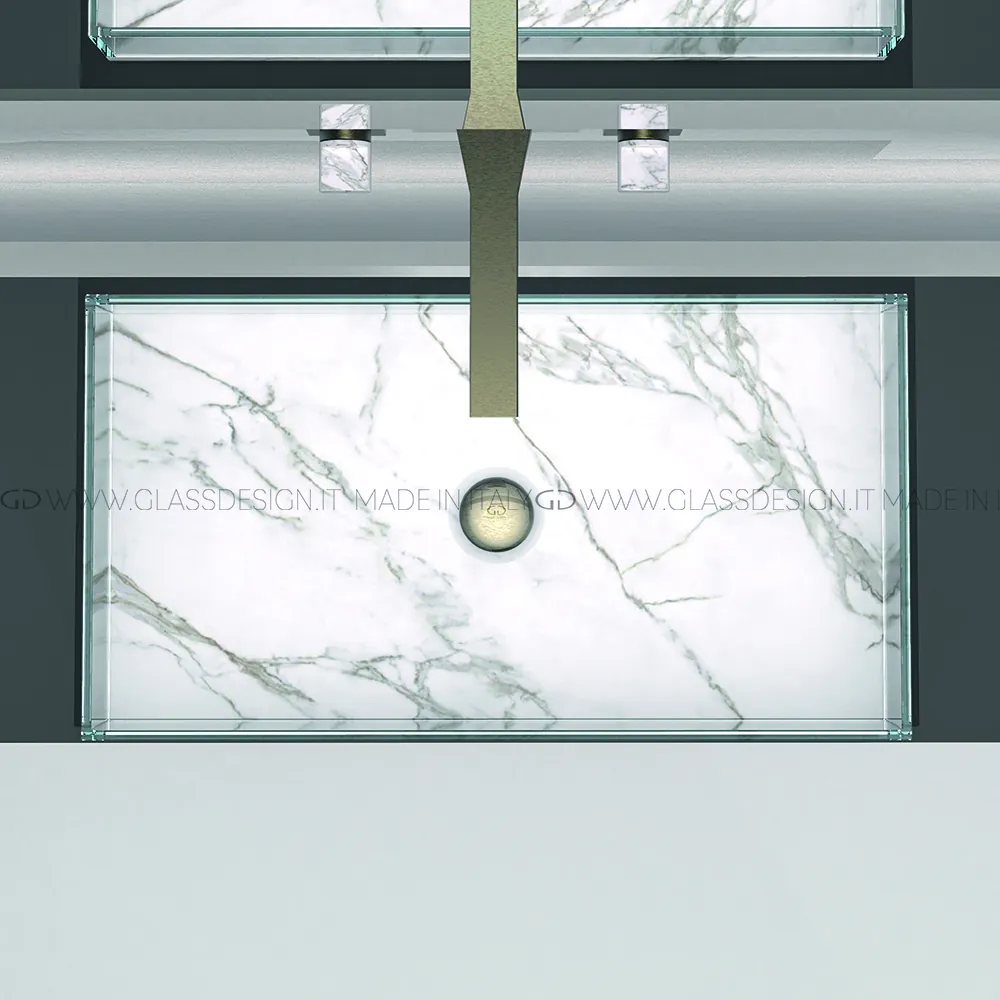 Glass Design Skyline Marble L