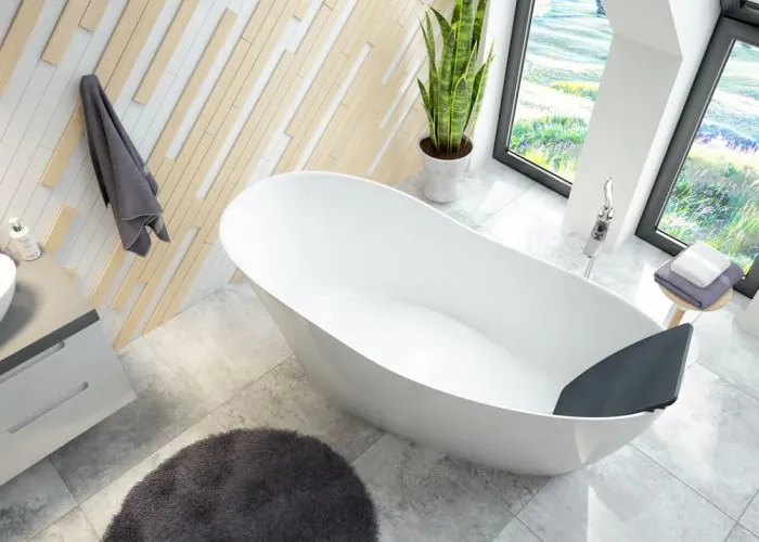 Hoesch Namur Lounge oval freestanding