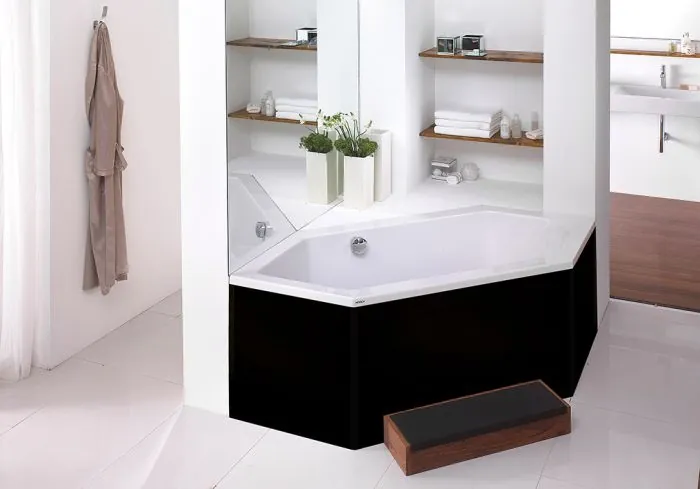 Hoesch Glas panel hexagonal