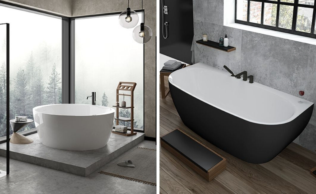 Hoesch iSensi corner asymmetrical