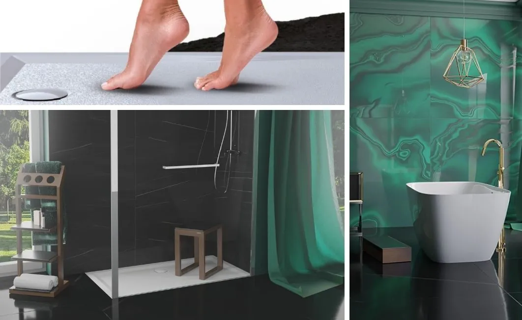 Hoesch Muna rectangular corner version