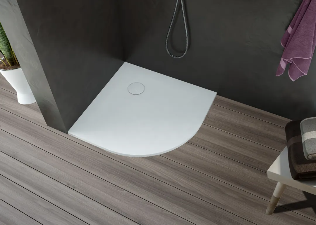 Hoesch Nias quarter circle cut version