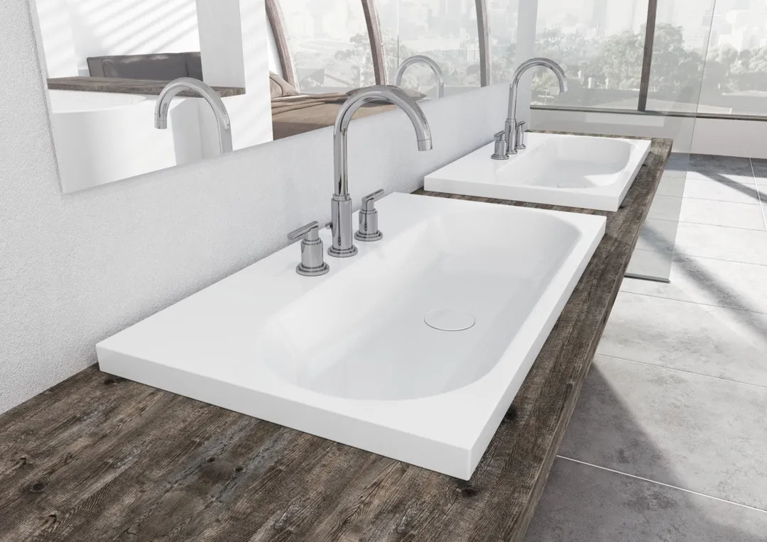 Kaldewei CENTRO накладная раковина (высота борта 40 мм)