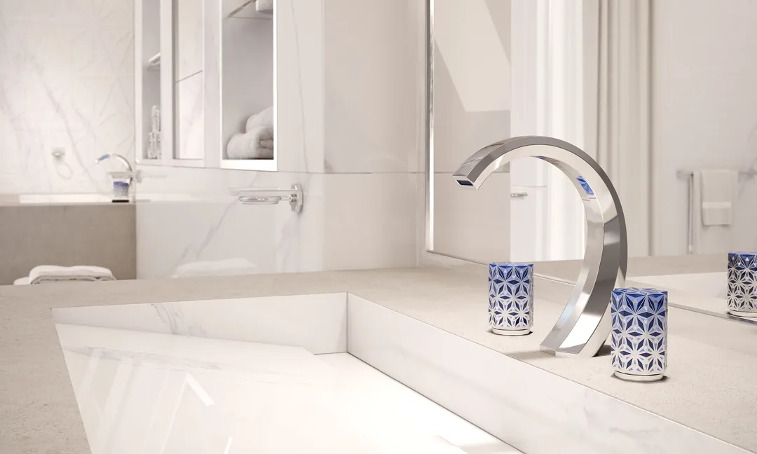 THG Paris Nihal Blue porcelain