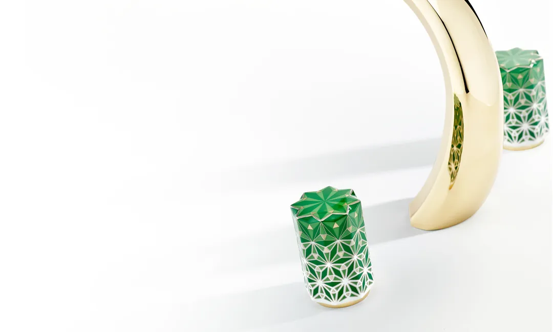 THG Paris Nihal Green porcelain