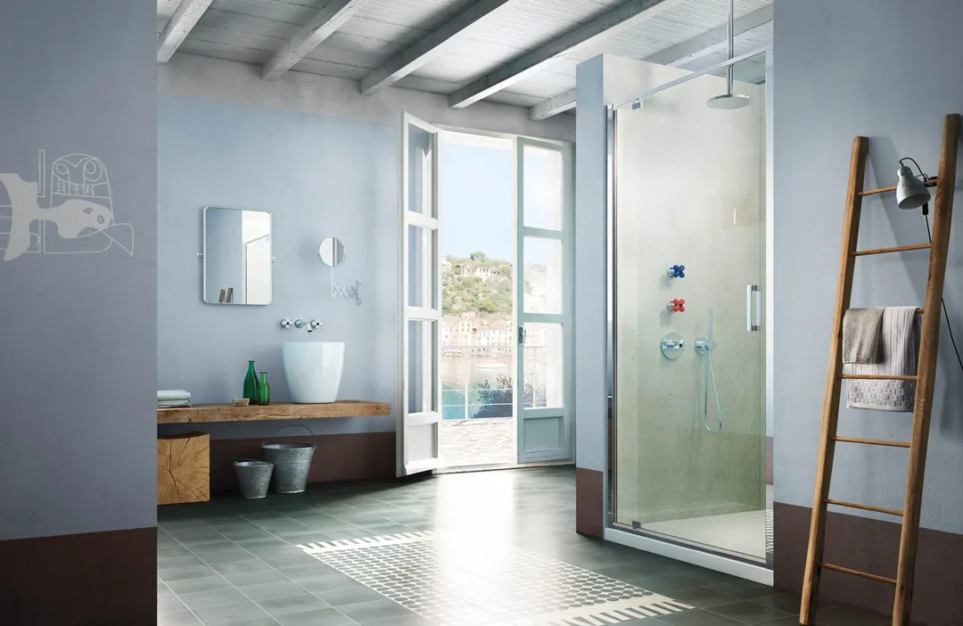 Vismaravetro Душевая система с распашной или складной дверью