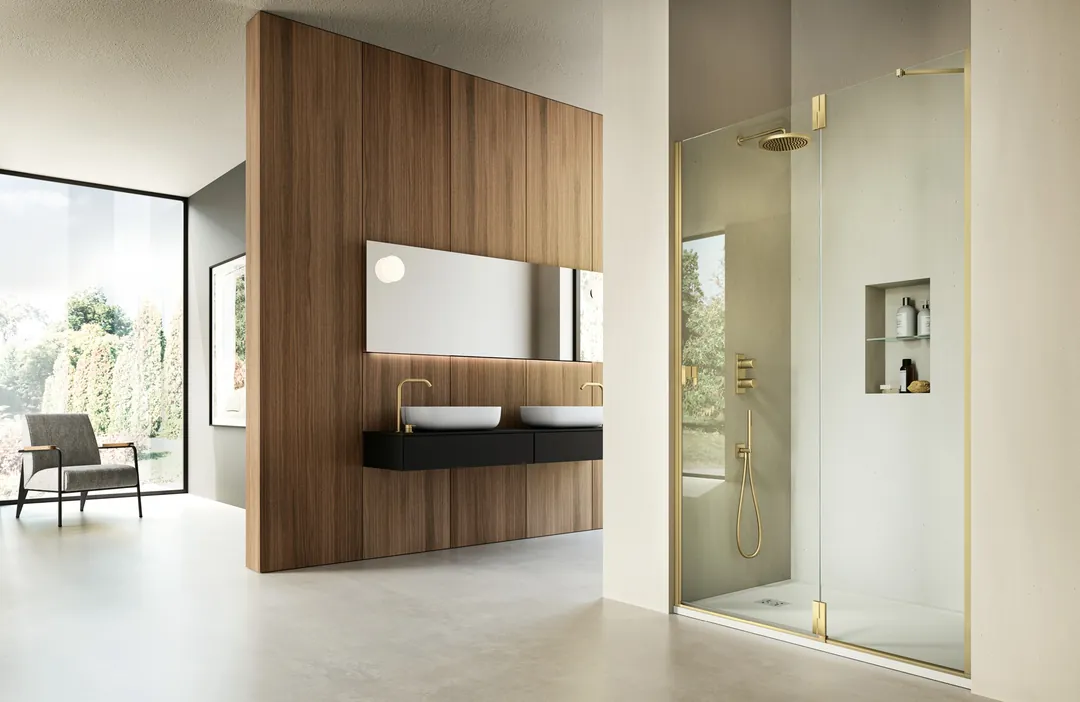 Vismaravetro Душевая система с распашной дверью