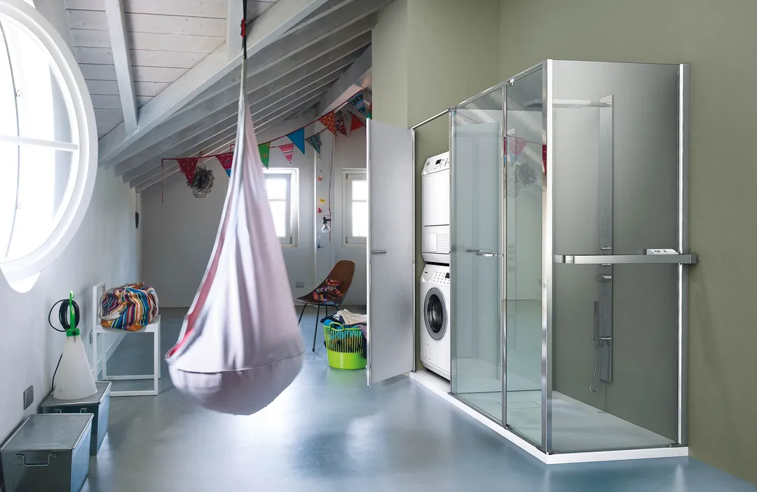 Vismaravetro Душевая система с отсеком для стиральной машины или хранения